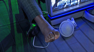 Please Enjoy This Image Of Shaq's Foot